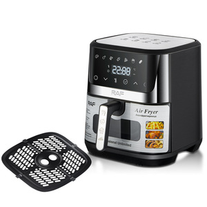 Freidora de Aire Estándar Europea de 8L, Gran Capacidad, Pantalla Táctil, Visible, Sin Aceite, Multifuncional, Eléctrica - Product Image 3
