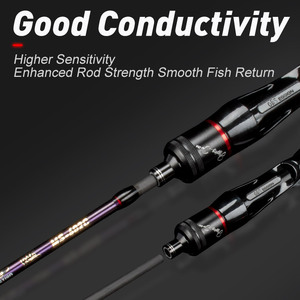 Caña de Pesca TEASER MUSSO para Slow Jigging, Pesca desde Orilla, Señuelos Jig, Alta Calidad, Alto Contenido de Carbono, <span class=keywords><strong>2</strong></span> Secciones, Spinning y Casting - Product Image 6
