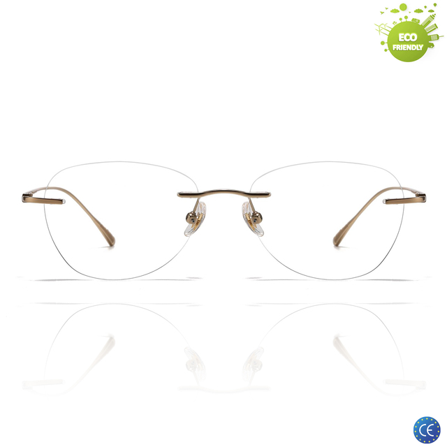 Beta Titanium Eyewear Frame Titanium Eyewear Frame Japanese Eyewear Brands Designer Frames for Eyeglasses Retro Eyeglasses Frame