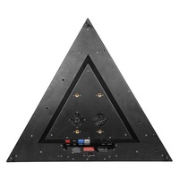 Éclairage de scène 450W RGBW, lampes matricielles LED triangulaires, DJ, discothèque, fête/club/pub, effet triangle rétro, lumière de fond DMX512 IP33