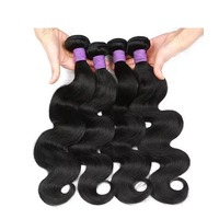 Extensions de cheveux naturels en gros, cheveux humains vierges indiens bruts 10A 12A, double trame, ondulés, en lots