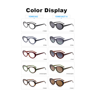 Gafas de Sol de Bioacetato de Diseño Nuevo, Estilo Ovalado Estrecho de los 90, Polarizadas, Ecológicas, para Viajes, Protección UV400, para Hombre y Mujer, para Actividades al Aire <span class=keywords><strong>Libre</strong></span> - Product Image 4