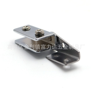 F-804 บานพับสแตนเลส ชุบโครเมียมเงา ติดผนัง อุปกรณ์ห้องน้ำ ดีไซน์เรียบง่าย - Product Image 4