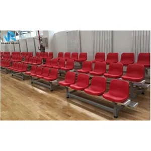 Banco de gimnasio al aire libre con asientos de gradas de estadio de aluminio a la venta