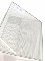 Rideau lumineux en verre dégradé sur mesure, en tissu laminé, pour décoration murale de salle de bain, extérieur, salle de sport, industrie