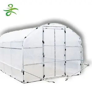 Inverno all'aperto serra pellicola di plastica trasparente in Nylon tenda pianta di plastica copertura di plastica impermeabile per tenda