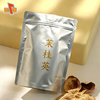 Sachet refermable personnalisé avec logo, imprimé numériquement, en aluminium argenté, pour fruits lyophilisés
