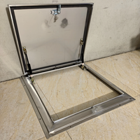 Trappe d'accès sur mesure en acier inoxydable - Couvercle de regard souterrain robuste, service OEM/ODM pour projets industriels et municipaux