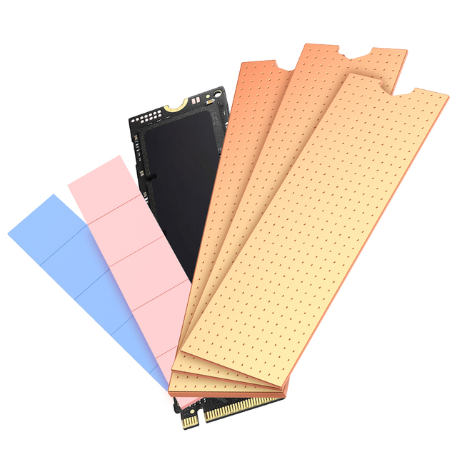 JEYI Factory Ultra-Thin M.2 Copper Cooler, Passive Cooling & Multi-Size Support for PS5/PC/Laptop NVMe/NGFF SSD