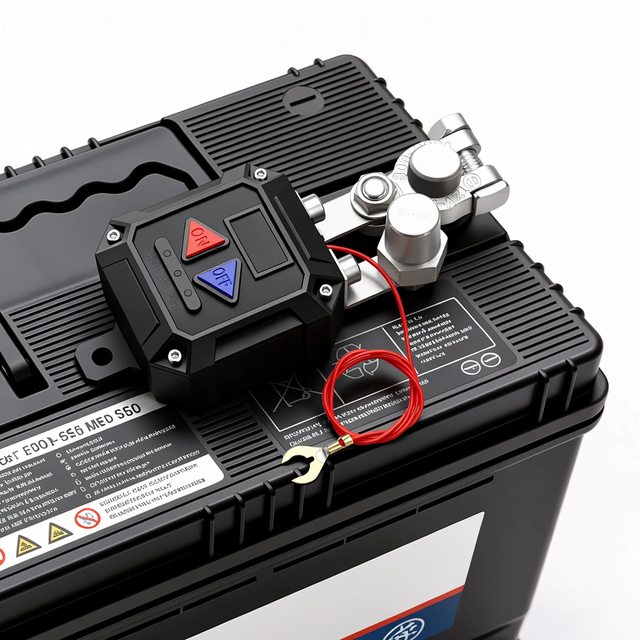 SX-TECH SX-DS-00001 Replacement Auto Smart Engine Kill Switch Remote 200A 12V Battery Disconnect for Vehicles RV ATV Truck