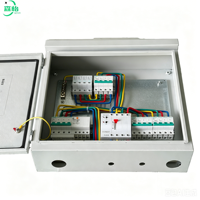 Tableau de distribution électrique 10-25KW ATS avec commutateur de transfert automatique, panneau de commande électrique, alimentation sans coupure, interrupteur électrique, OEM personnalisé