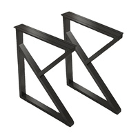 Usine En Gros Métal Pieds Table Croix Stand Jambes Support En Fer Forgé Colonne Pied Pied Table Base