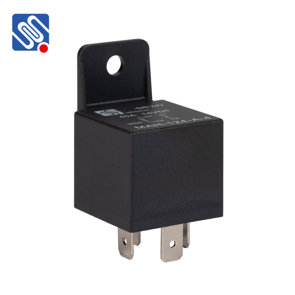 Meishuo MAH 12 Volt 60 Amp Automotive Smart Car Relay Set 12V to 14VDC 5Pin Changeover with Socket