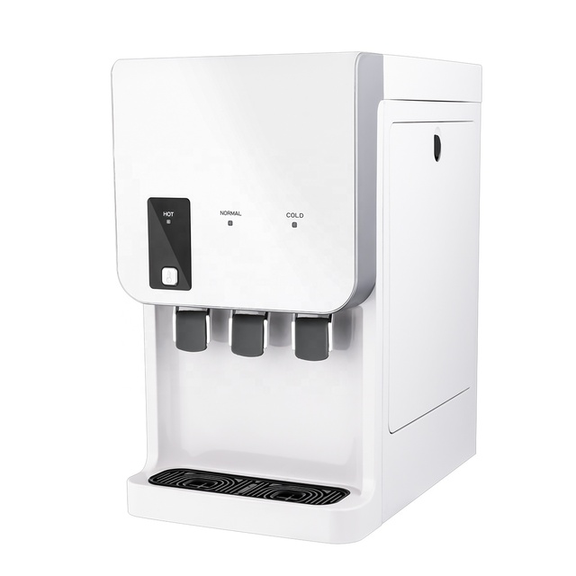 Korean Hot and Cold Bottlleless Water Dispenser Water Cooler Filter Water Dispenser with 4 Stage UF Purification W290-3C