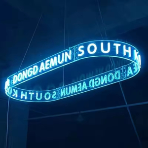 Tùy Chỉnh Vòng Neon Ánh Sáng Dấu Hiệu Treo LED Neon Chữ Vòng Hình Dạng Slogan Trang Trí Nội Thất Cho Bar Nhà Hàng Câu Lạc Bộ Tường Trần - Product Image 3