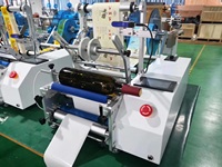Applicateur manuel semi-automatique d'étiquettes autocollantes petite étiqueteuse d'emballage de bouteilles rondes de bureau