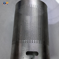Malla filtrante de acero inoxidable 316 resistente a la sal para tratamiento de aguas residuales costeras y acuicultura marina, malla filtrante, lámina metálica perforada