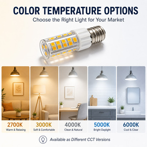 E14 LED Corn Bulb 5W 400-450LM AC 230V Sanan 2835 120lm/W CE ETL RoHS 15000H 2-Year Warranty Halogen Replacement - Product Image 3
