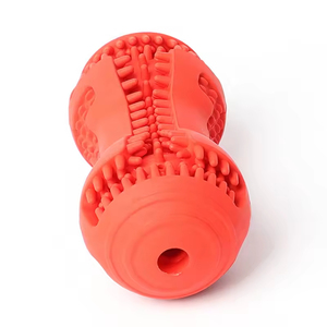 Jouets pour chiens en caoutchouc souple et résistant, jouets de nettoyage dentaire, jouets en forme de barre pour animaux de compagnie, jouets à mâcher couineurs pour chiots, soulagement de l'anxiété et de l'ennui pour les chiens - Product Image 3