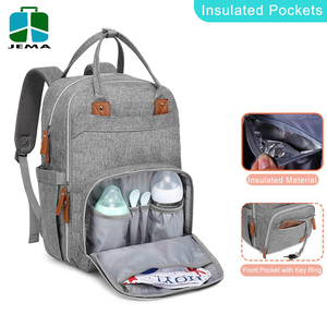 Bolsa de pañales impermeable de gran capacidad, mochila para cambiar pañales de bebé, para niños - Product Image 5