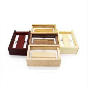 Custom Logo Wooden <b>Box</b> Set Promotional Gift Usb Flash Drive <b>Memory</b> Stick - Product Image 6