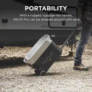 Estación de Energía Portátil <span class=keywords><strong>ECOFLOW</strong></span> <span class=keywords><strong>DELTA</strong></span> Pro de 3600Wh, Carga Completa en 2.7H, 5 Tomas de CA, 3600-7200W, Estación de Energía LiFePO4 de 120V con - Product Image 5