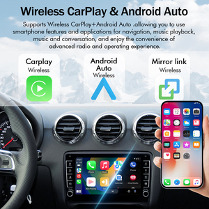 Autoradio Linux 8 pouces pour <span class=keywords><strong>Audi</strong></span> <span class=keywords><strong>TT</strong></span> <span class=keywords><strong>MK2</strong></span> 8 pouces 8J (2006-2014) avec écran partagé, navigation stéréo, Android <span class=keywords><strong>Auto</strong></span> et lecteur vidéo - Product Image 4