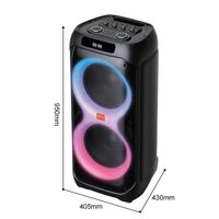 Altavoces ZQS12212, Bocinas Bluetooth Originales, Barra de Sonido Boombox con Subwoofer, Altavoz para Fiestas KTV 710, Auriculares con Micrófono