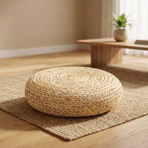 Cojines de Ratán Tejidos a Mano de Alta Calidad, Ahorro de Espacio, Diseño Artesanal Moderno, para Sala de Estar, Dormitorio, Hotel, Taburete - Product Image 4