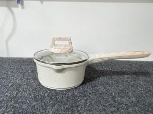 Boreine 7-קטע כלי בישול לא מקל להגדיר עיצוב קלאסי עם ידיות בקליט ידידותי לסביבה לשימוש במטבח - Product Image 4