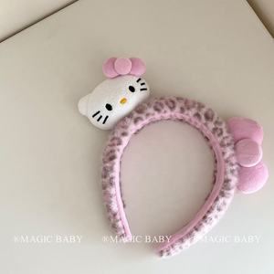 Schattige Lieve Elegante Mode Cartoon Pluizige Kat Kat Hoofdband Voor Baby Meisjes Kids Magic Crown Haaraccessoires - Product Image 4