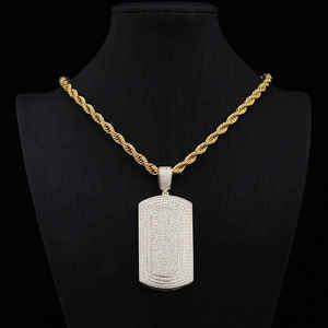 สร้อยคอจี้รูปกากบาทประดับเพชรโมอิสซาไนต์ทรงเหลี่ยมเจียระไนแบบบริลเลียนท์ VVS เงินแท้ 925 ขนาดสั่งทำได้สำหรับขายส่ง - Product Image 2