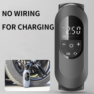 Compresor de aire portátil inalámbrico para coche, inflador Digital de neumáticos de 120w, 12v, bombas inflables automáticas, infladores eléctricos de neumáticos - Product Image 3