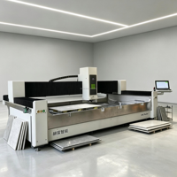 Centre d'usinage CNC ATC 1530 robuste pour la découpe et la gravure du granit, avec changeur d'outils automatique 12 positions