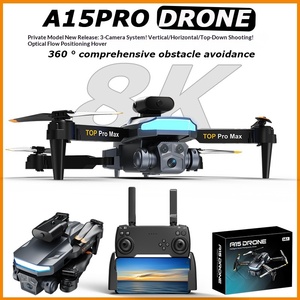 Nuevo Dron A15Pro para <span class=keywords><strong>BROS</strong></span> con Cámaras Triples de Alta Definición, Evitación Integral de Obstáculos y Plantas de Plástico - Product Image 5