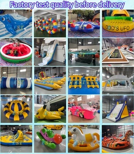 Boe Gonfiabili Galleggianti per Nuoto, Boe da Mercato, Boe Galleggianti Estive in PVC Bianco - Product Image 5