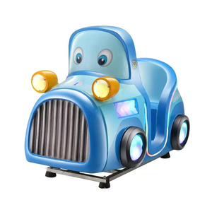 Manège japonais ludique, voitures à bascule, machine d'arcade à monnayeur, batterie rechargeable sans fil pour l'amusement des enfants, 1 modèle de dessin animé - Product Image 1