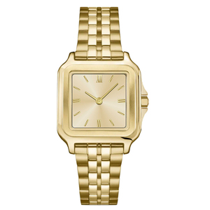 Nouvelle arrivée, <span class=keywords><strong>montre</strong></span> élégante pour femmes, bracelet en acier inoxydable, verre saphir, étanche, montres à <span class=keywords><strong>quartz</strong></span> personnalisées pour femmes et filles - Product Image 1
