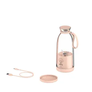 New Hand Held 500ML Carregamento Sem Fio Doméstico Pequeno Smoothie Liquidificadores Fresco Juicer Mini Liquidificador Portátil