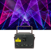 Láser Multicolor RGB a Prueba de Agua para Escenarios, Efecto de Animación Láser, Espectáculo de Luces para Eventos, Discotecas, Bodas, DJ, Clubes, Teatros y Fiestas