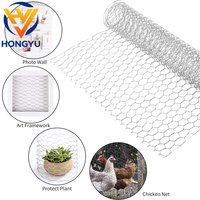 Alambre de púas hexagonal galvanizado para alimentar pollos y otros animales, malla de alambre galvanizado para pollos