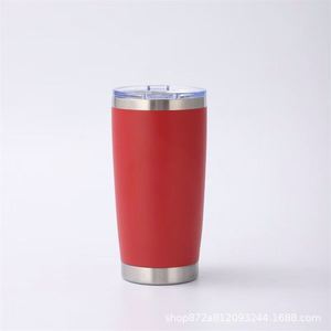 Gobelet isotherme personnalisé de 30 oz, couleur mate, revêtement poudré, cadeau d'entreprise, mug de voiture - Product Image 2