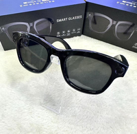 Lunettes Intelligentes avec Caméra CCTV et Caméra de Résolution 500W BT5.3, Application de Traduction IA, Lecture Musicale, Appels Téléphoniques