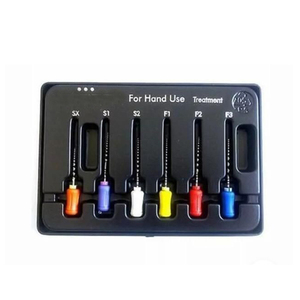 Handvijlen voor wortelkanaalbehandeling, <span class=keywords><strong>Niti</strong></span> <span class=keywords><strong>Super</strong></span> <span class=keywords><strong>Files</strong></span>, Pro Taper, voor endodontische behandelingen. - Product Image 5