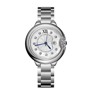 Luxury professional diamond-encrusted women's <b>watch</b> stylish new design classic round dial - Product Image 1