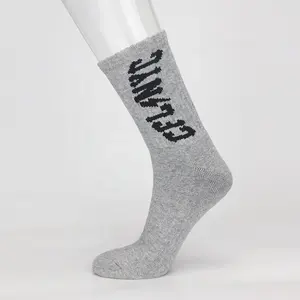 透气批发定制针织高品质跑袜纯棉尼龙混合定制标志运动袜