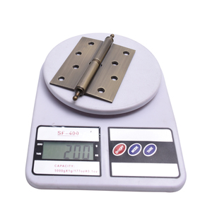 Nhà Máy Tùy Chỉnh Sắt 4-Inch Satin Nickel Cửa Khóa Bản Lề 180 Độ Mở Dễ Dàng Cài Đặt 5 Năm Bảo Hành Cho Cửa/Cửa Sổ - Product Image 3