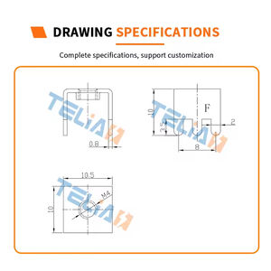 Bloque de Terminales TLS4603-F Telian 50A, 6 Pines, Latón Estañado, Terminales de Soldadura para PCB, Conectores de Presión, Terminal de Soldadura con Tornillo M4 - Product Image 4