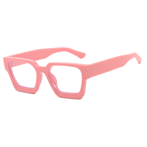 2024 Man <span class=keywords><strong>Yao</strong></span> Model 2520 Plain Anti-Blue Light Patrón geométrico Cuadrado Marco completo Unisex Monturas de gafas sin prescripción Puede ser - Product Image 4
