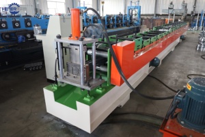 고속 빗물 금속 지붕 홈통 롤 성형기 - Product Image 3